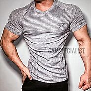 Men's Compression Sports T-Shirt - Quick Dry Soft Cotton Fitness Top