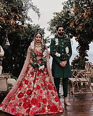 Gorgeous Red Sabyasachi Lehenga - Shaadiwish