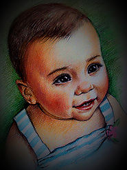 custom baby portrait