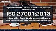 Best ISO 27001 Certification in Bangalore 100% Certification