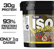 Ultimate Nutrition ISO Sensation 93 - 5 lbs (Chocolate Fudge)