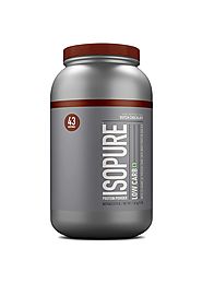 Isopure Low Carb 100% Whey Protein Isolate Powder - 3 lbs, 1.36 kg (Dutch Chocolate)