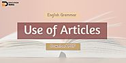 Use Of Articles English Grammar Notes Download PDF