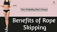 Benefits of Rope Skipping You Probably Don't Know