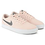 Buy Nike Wmns Sb Check Solar Cnvs Sneakers For Women(Pink) online | Looksgud.in