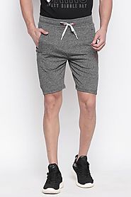 Ajile Men Printed Black Shorts - Selling Fast at Pantaloons.com