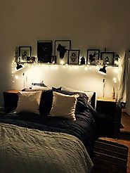 50 simple and wonderful wall light ideas for teens 63 in 2020 | Dream bedroom, Home decor bedroom, Dream rooms