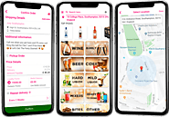 Drinxin Food & Drink Delivery React Native Application - Prismetric