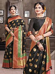 Original Silk Sarees Online | Beautiful Pure Silk Saree at PinkVink