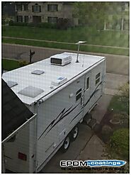 With EPDM Coatings you won’t have to worry about a leaking RV roof anymore!