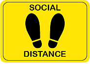 Ensuring Safety In a Pandemic With Social Distancing Floor Stickers - Royturk