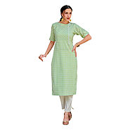 Designer embroidered Kurtis online at a reasonable rate