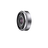 Sony SEL16F28 E Mount - APS-C 16mm F2.8 Prime Lens (Silver)