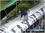 DIY Liquid Roofing Your RV for Post Covid-19 RV Travelling…!! | Liquid Roof RV Repair