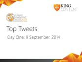 Top Tweets from Content Marketing World - Day One