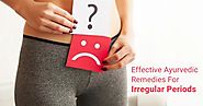 14 Effective Ayurvedic Home Remedies For Irregular Periods - Nirogam Ayurveda