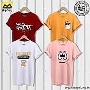Buy Funky T Shirt Printing Online India at Beyoung