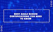 Best Agile Scrum Certifications you need to know | H2kinfosys Blog