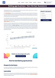 Establish dating business app Successfully