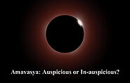 Why is Amavasya (New Moon) Considered as Inauspicious - Superb Answer