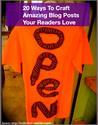 20 Ways To Craft Amazing Blog Posts Your Readers Love - Heidi Cohen