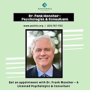 Dr. Fank Moncher - Psychologist and Consultant