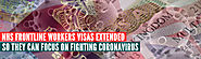 NHS frontline workers visas extended so they can focus on fighting coronavirus