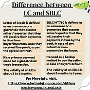 Infographics: Difference between LC and SBLC