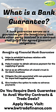 Infographic: Financial Bank Guarantee – BG Providers