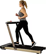 Asuna space saving treadmill by Sunny Health and Fitness