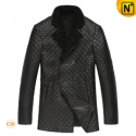 Double Breasted Christmas Trench Coat CW833252 - CWMALLS.COM