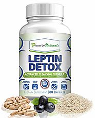 PbyN - Leptin Detox - Advanced Colon Cleanser - Flush Excess Waste and Toxin - Gas, Constipation, and Bloating Relief...