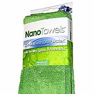 Nano Towels - Amazing Eco Fabric That Cleans Virtually Any Surface With Only Water. No More Paper Towels Or Toxic Che...