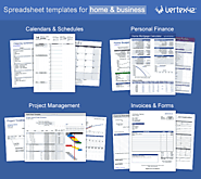 Excel Templates, Calendars, Calculators and Spreadsheets by Vertex42