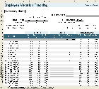 Vacation Accrual and Tracking Template with Sick Leave Accrual