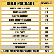 The Gold Package - Sunny Beach Clubs, Nightlife and Events | Bulgaria