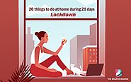 20 Things to do at home | After coronavirus lockdown