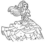 top 5 printable princess coloring pages for girls a listly list