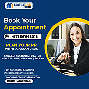 Book Your Appointment Plan PRvisa With MapleCan Visas