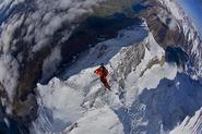 Wingsuit Fly off the Eiger