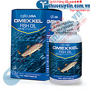 Omexxel Fish Oil 1000mg viên uống dầu cá bảo vệ sức khỏe tim mạch