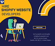 Hire Shopify Website Developer to Upgrade your store