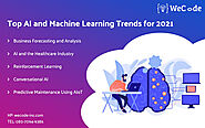 Top AI and Machine Learning Trends for 2021