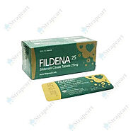 Fildena 25 mg : Reviews, Directions, Side effects, Dosage | Strapcart