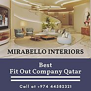 The Best Fit Out Company Qatar - Mirabello Interiors