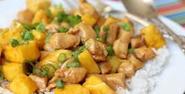 Chicken with pineapple - Bubblews