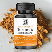 Organic Turmeric with Bioperine| Turmeric Tablets with Bioperine