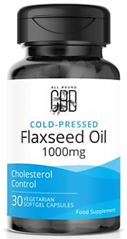 Buy Cold Pressed Flaxseed Oil Capsules Online