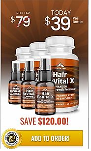 Hair Revital X Review: 2020 Updated | Hair Regrowth Formula | Buy Now