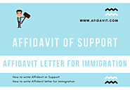 Affidavit of Support: Affidavit of Support forms - Affidavit of Support Fee - Affidavit